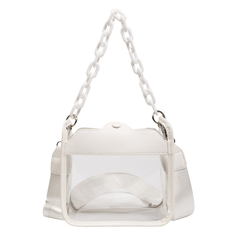 Wholesale PVC Transparent Shoulder Bags